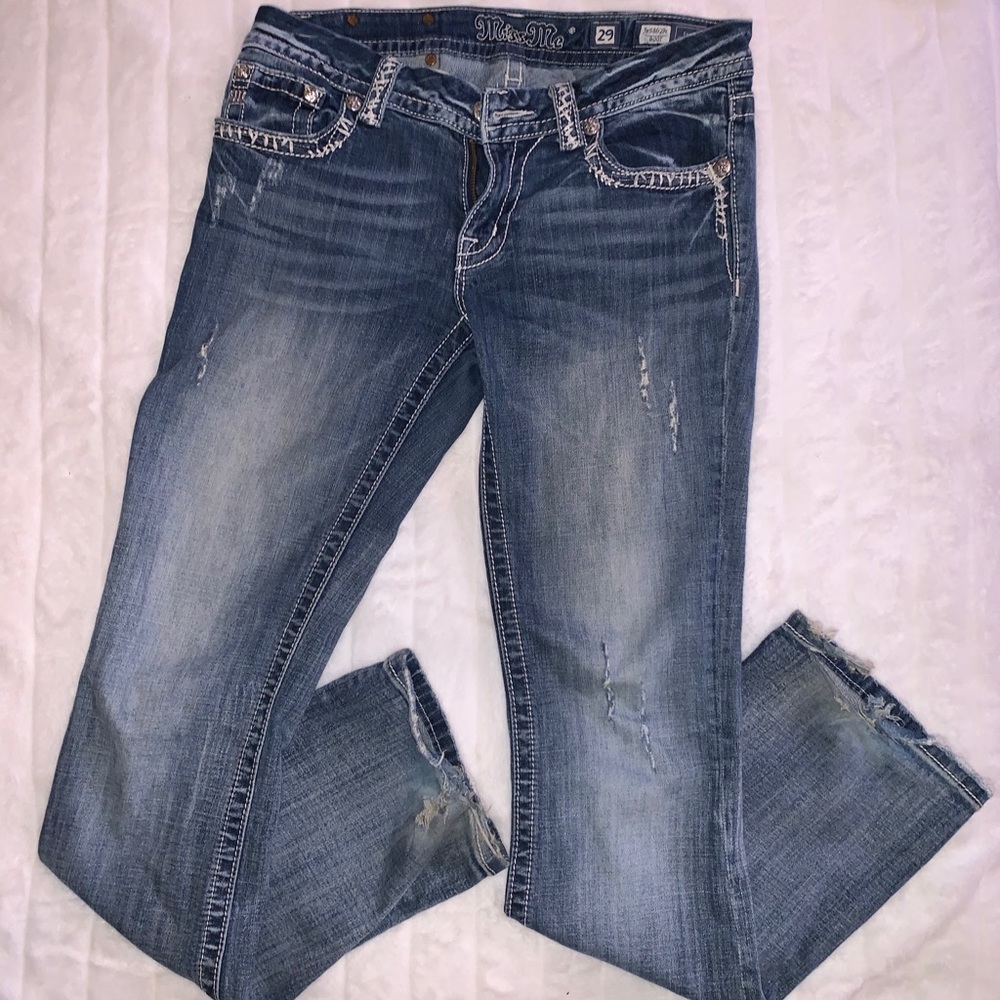 Miss Me Boot Cut Jeans Sz 29